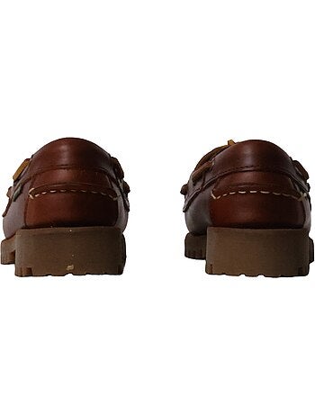 Derbie Cuir Sebago Docksides Ranger Waxy Woman