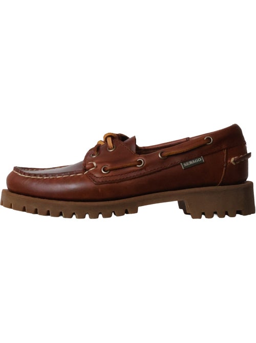 Derbie Cuir Sebago Docksides Ranger Waxy Woman - Kiabi Derbie Cuir Sebago Docksides Ranger Waxy Woman - Kiabi