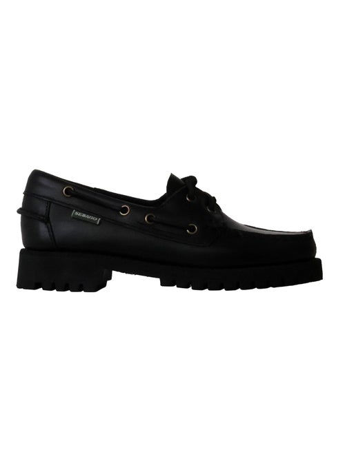 Derbie Cuir Sebago Docksides Ranger Waxy Woman - Kiabi