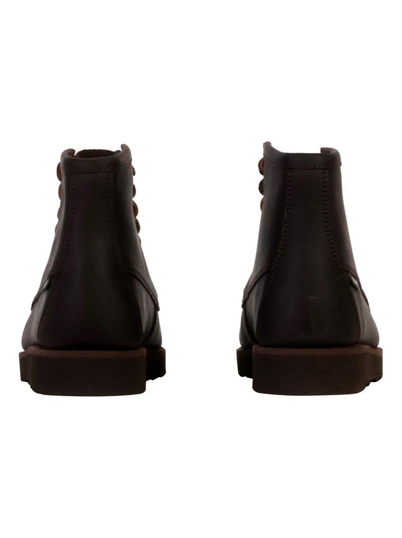 Derbie Montante Cuir Sebago Tala Mid Crazy Horse Marron - Kiabi