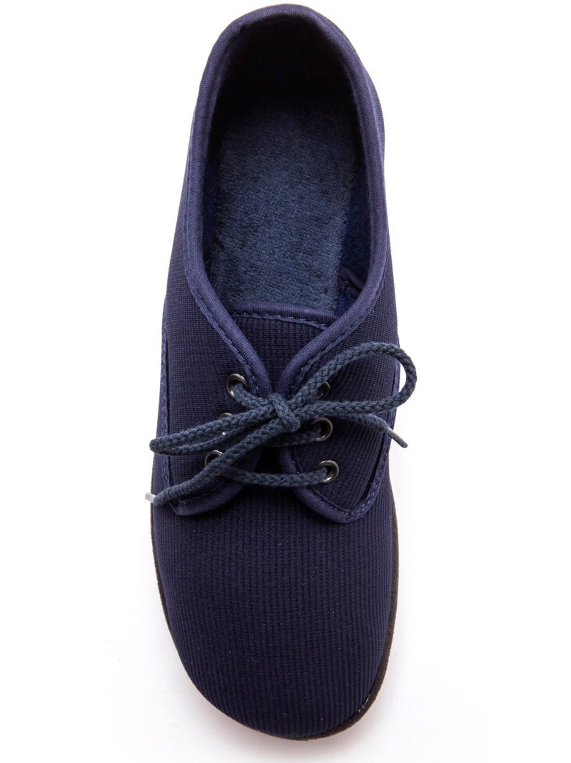 Derbies - FEMME - PEDICONFORT Bleu marine - Kiabi