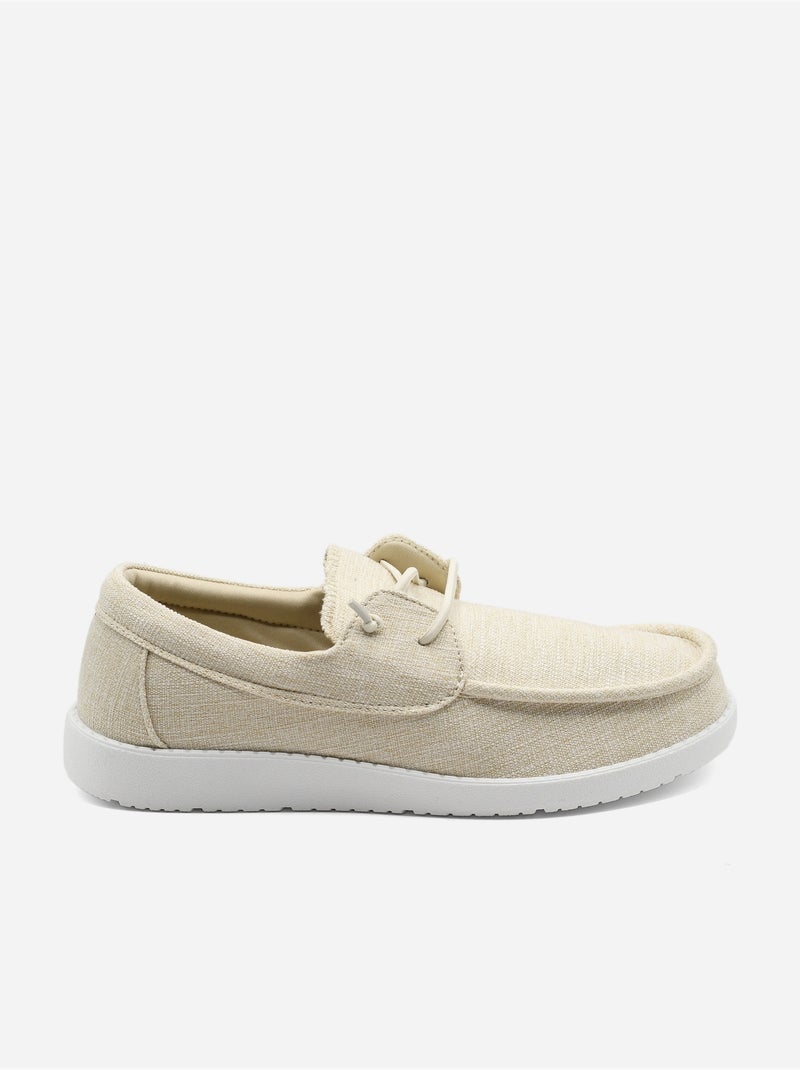 Derbies a lacets - C M Beige - Kiabi