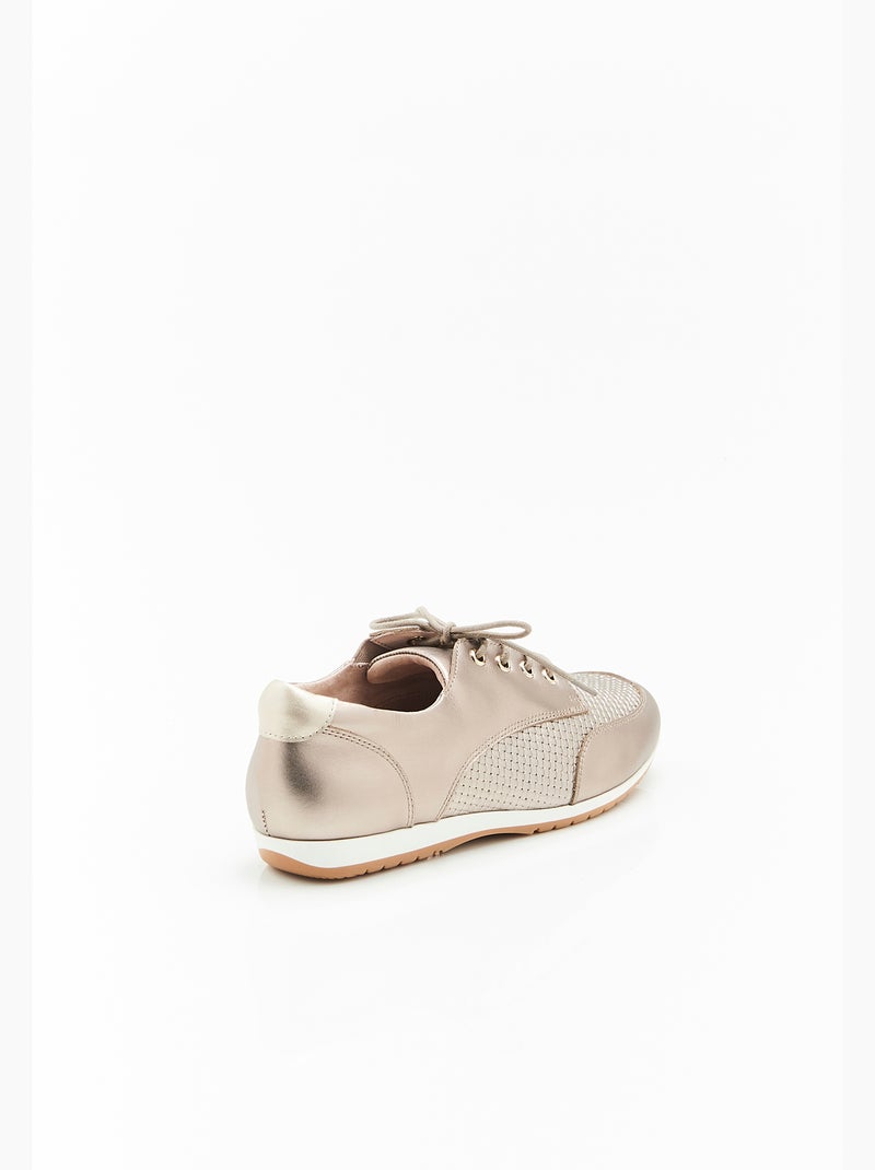 Derbies à lacets Climatyl - Damart Doré - Kiabi