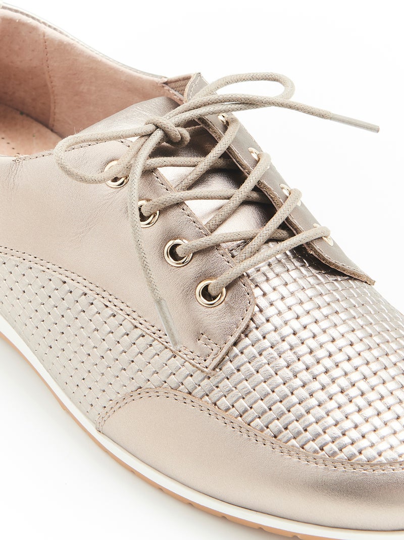 Derbies à lacets Climatyl - Damart Doré/or - Kiabi