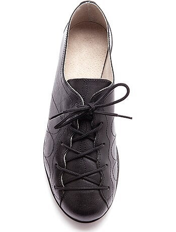 Derbies à lacets en cuir pour pieds sens - PEDICONFORT