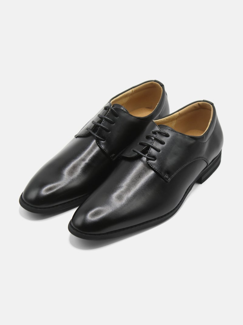 Derbies a lacets Noir - Kiabi