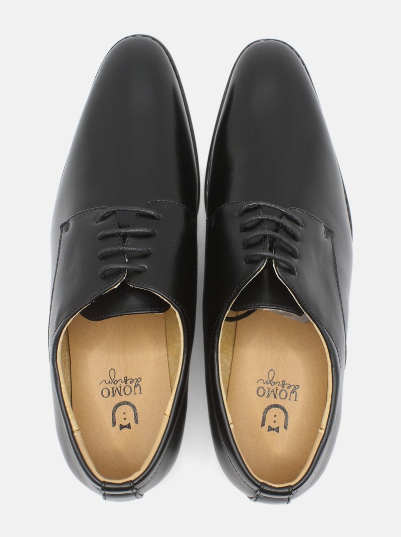Derbies a lacets Noir - Kiabi