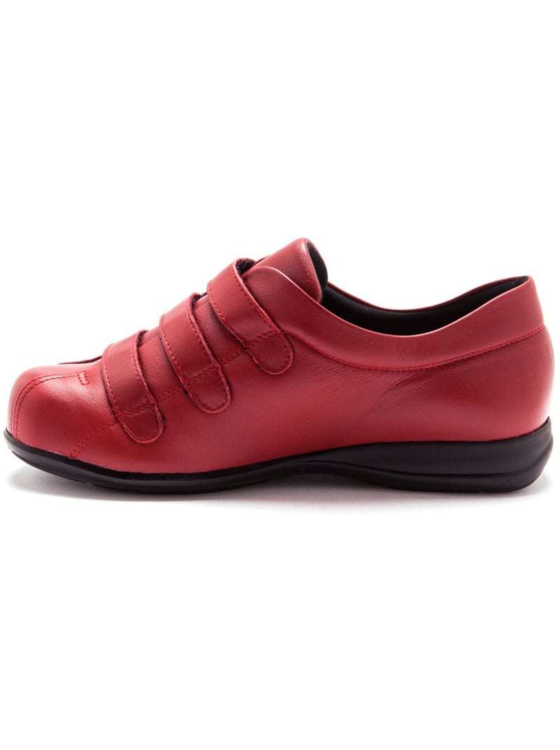 Derbies à scratch pour pieds sensibles - PEDICONFORT Rouge - Kiabi