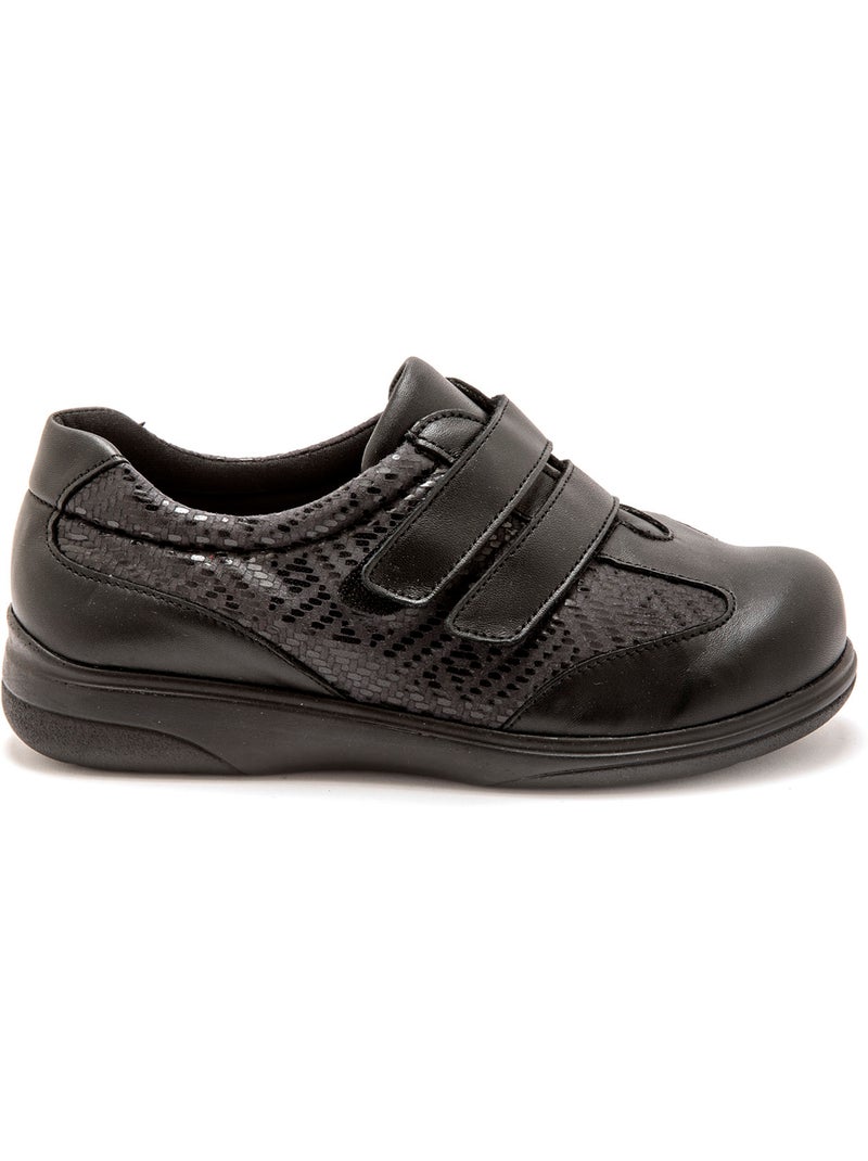 Derbies à scratchs - PEDICONFORT Noir Noir - Kiabi