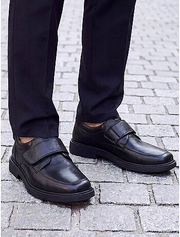 Derbies à scratchs homme - PEDICONFORT