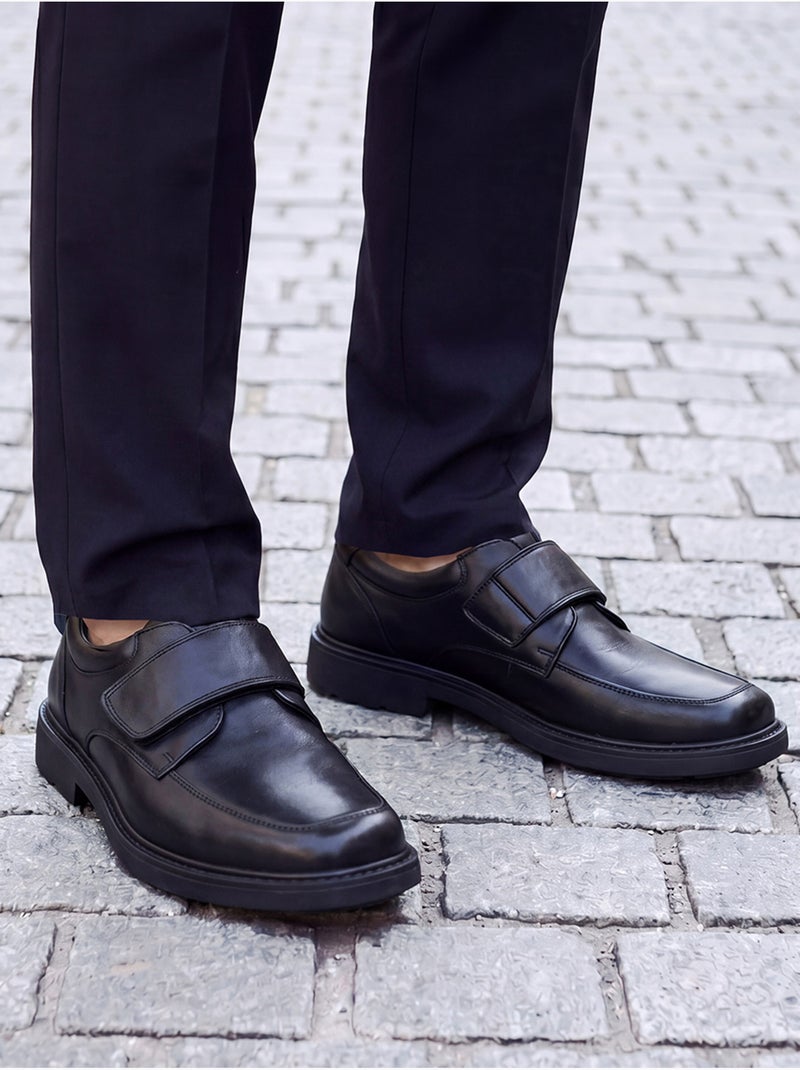 Derbies à scratchs homme - PEDICONFORT Noir Noir - Kiabi