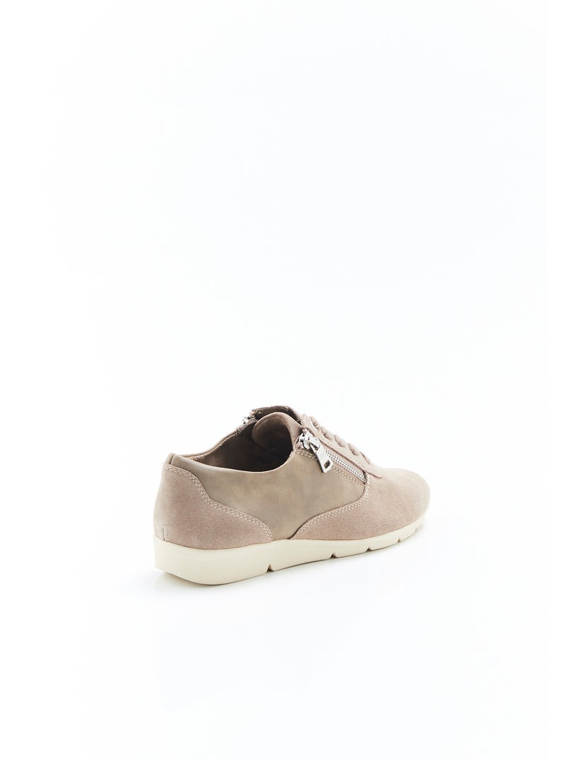 Derbies Amortyl à double glissière - Damart Marron - Kiabi
