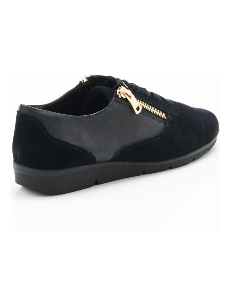 Derbies Amortyl à double glissière - Damart Noir - Kiabi