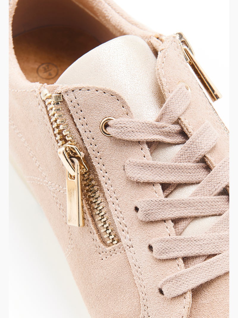 Derbies Amortyl double glissière - Damart Marron - Kiabi