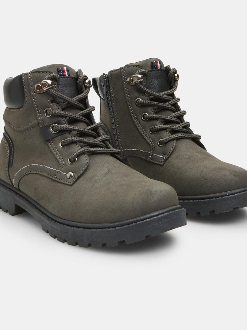 Derbies  BATA Gris - Kiabi