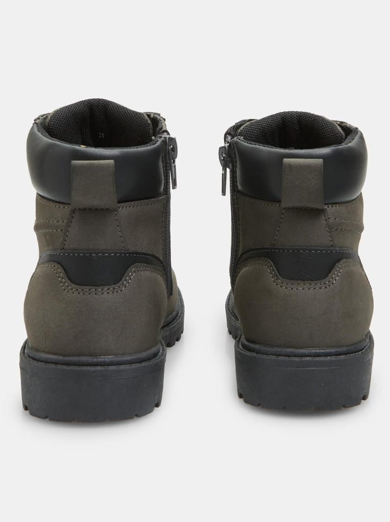 Derbies  BATA Gris - Kiabi