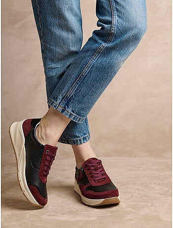 Derbies bicolores semelle amovible - PEDICONFORT