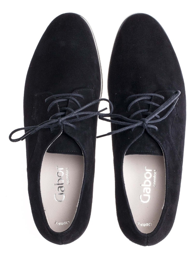 Derbies bleu  à lacets Gabor Bleu - Kiabi