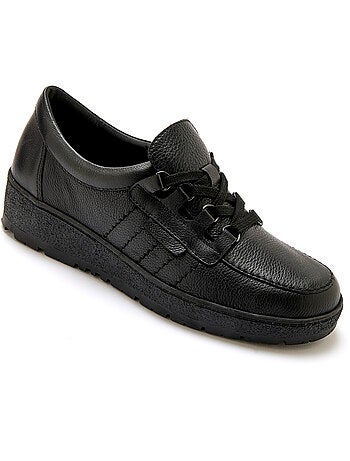 Derbies compensés cuir - PEDICONFORT