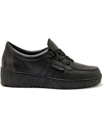 Derbies compensés cuir - PEDICONFORT