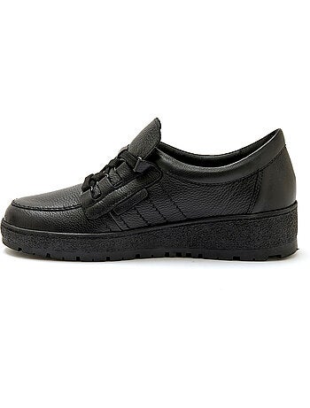 Derbies compensés cuir - PEDICONFORT