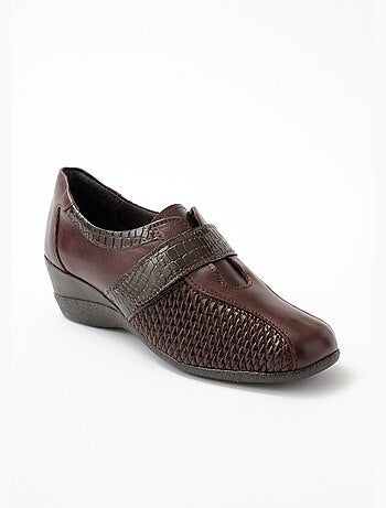 Derbies confort grande largeur cuir - Afibel