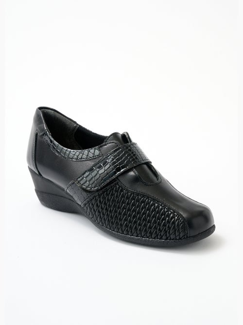 Derbies confort grande largeur cuir - afibel - Kiabi Derbies confort grande largeur cuir - afibel - Kiabi