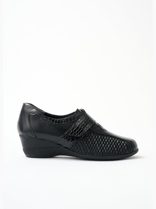 Derbies confort grande largeur cuir - afibel - Kiabi Derbies confort grande largeur cuir - afibel - Kiabi