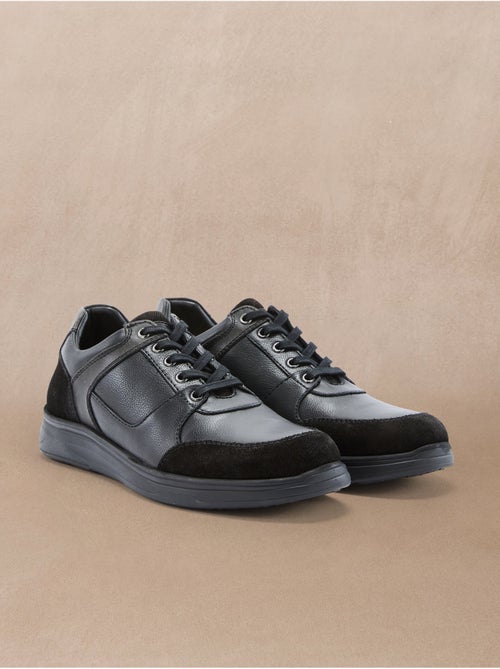 Derbies confortables en cuir - PEDICONFORT - Kiabi