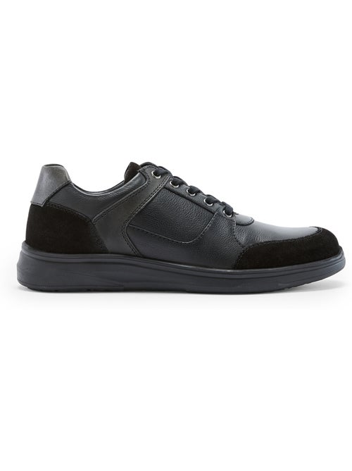 Derbies confortables en cuir - PEDICONFORT - Kiabi