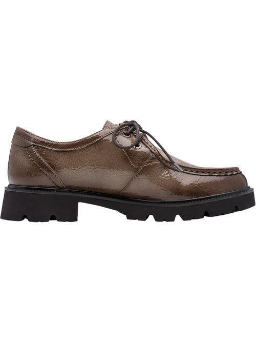 Derbies cuir à talon tamaris comfort - Kiabi