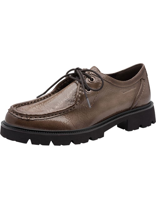 Derbies cuir à talon tamaris comfort - Kiabi