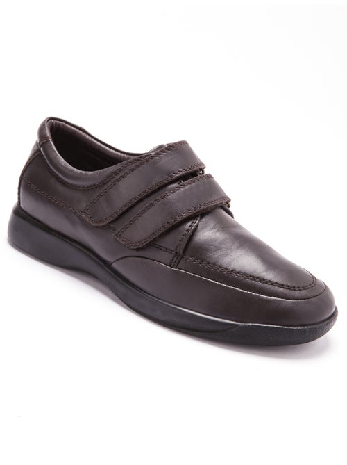 Derbies cuir avec aérosemelle - PEDICONFORT - Kiabi