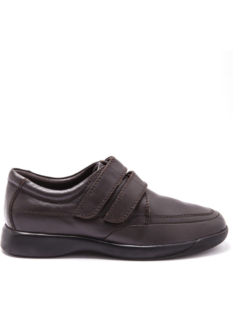 Derbies cuir avec aérosemelle - PEDICONFORT Marron - Kiabi