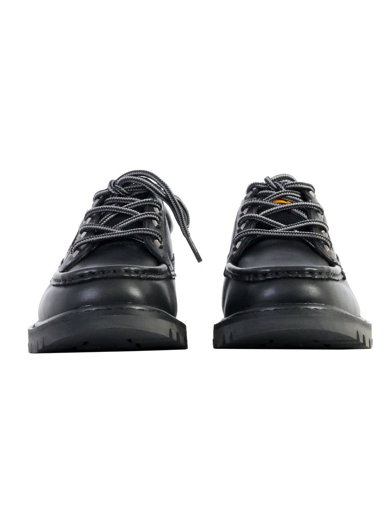 Derbies Cuir Caterpillar Colorado Moc Toe Noir - Kiabi