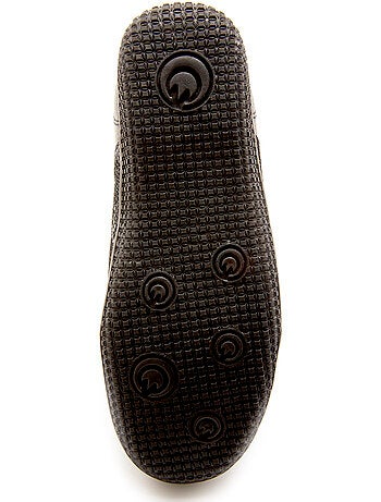 Derbies cuir fantaisie à scratchs - PEDICONFORT