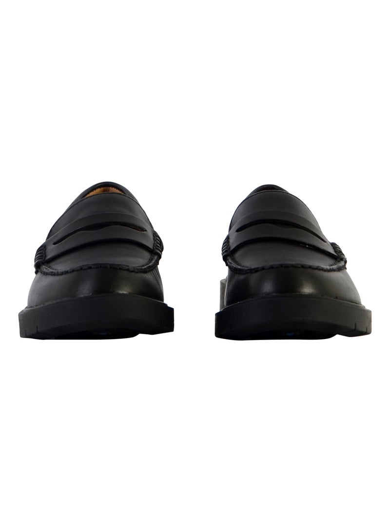 Derbies Cuir Geox Spherica Noir - Kiabi