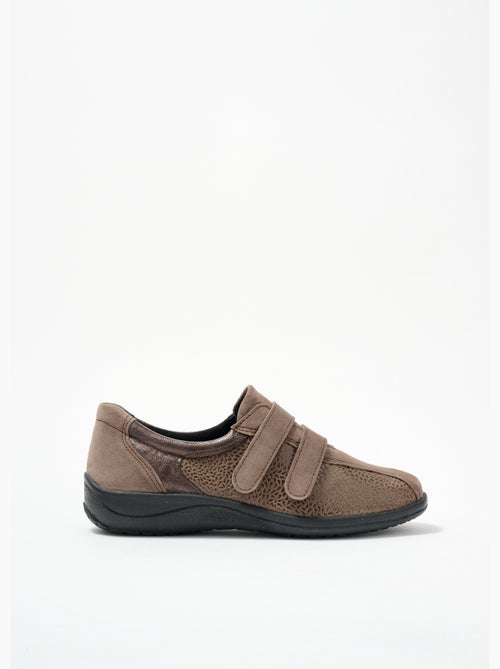 Derbies cuir grande largeur pieds sensibles - afibel - Kiabi