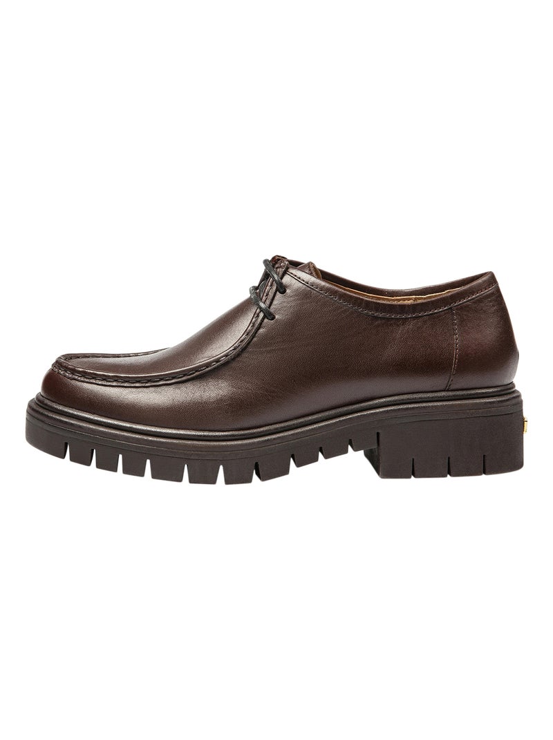 Derbies Cuir Les Tropeziennes Zaya Marron - Kiabi