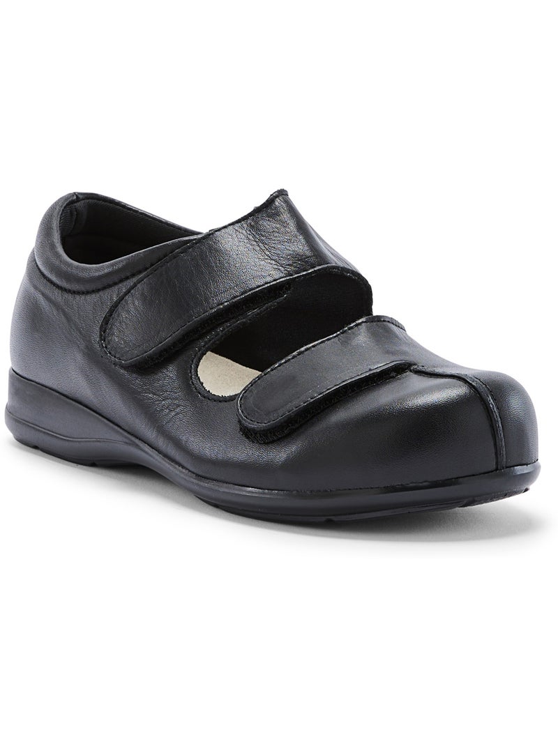 Derbies cuir pour pieds ultra-sensibles - PEDICONFORT Noir Noir - Kiabi