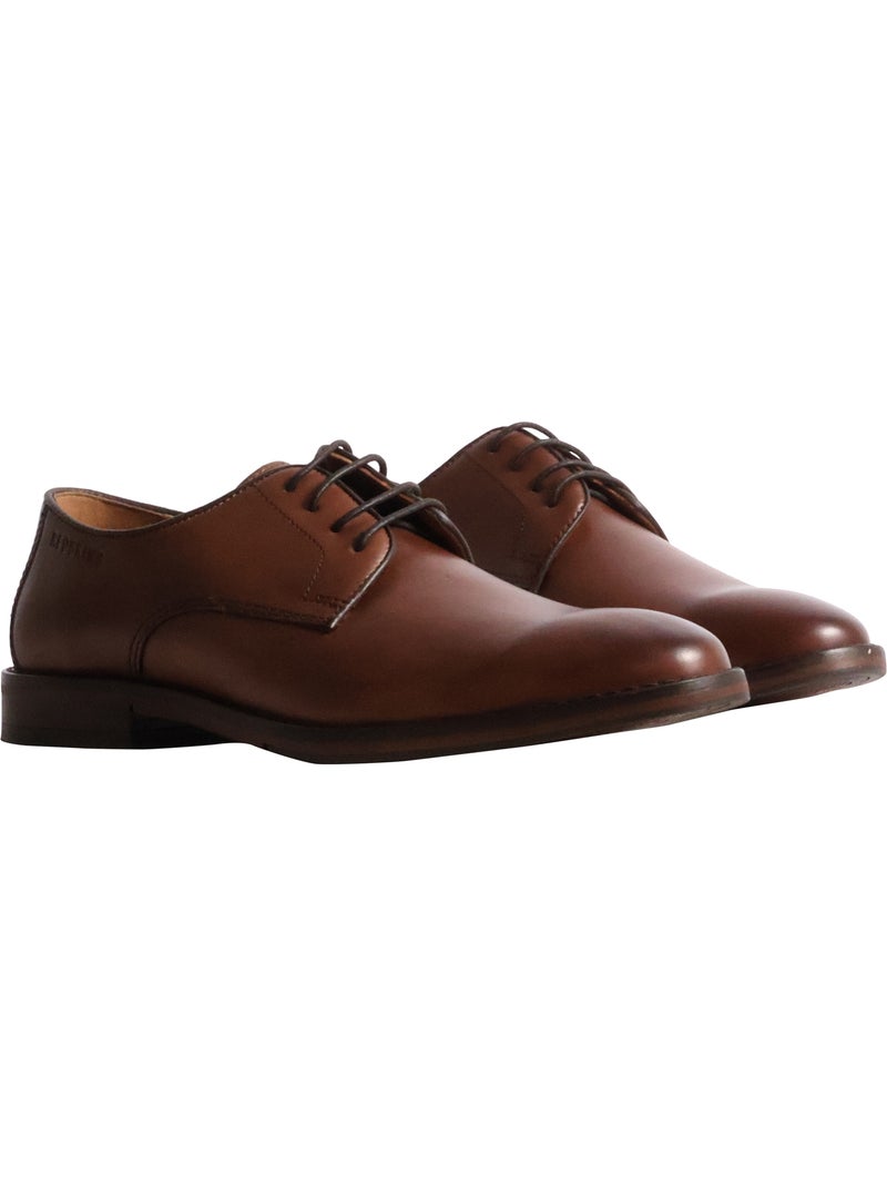 Derbies cuir redskins alako Marron - Kiabi