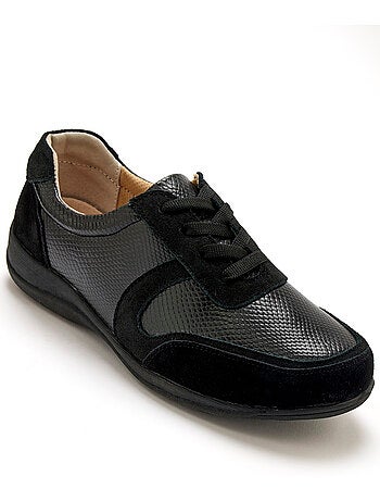 Derbies cuir semelle amovible - PEDICONFORT
