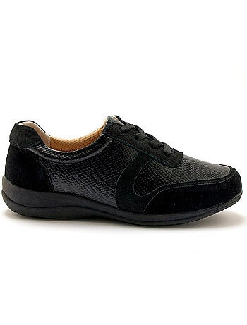 Derbies cuir semelle amovible - PEDICONFORT