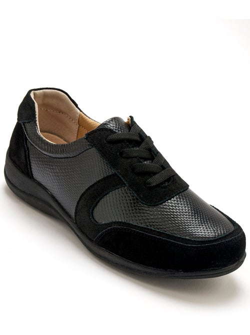 Derbies cuir semelle amovible - PEDICONFORT - Kiabi