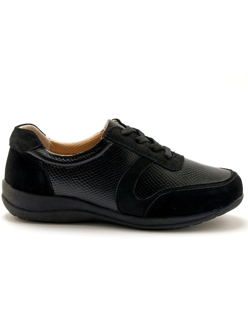 Derbies cuir semelle amovible - PEDICONFORT Noir Noir - Kiabi
