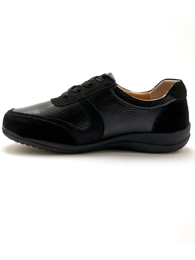 Derbies cuir semelle amovible - PEDICONFORT Noir Noir - Kiabi