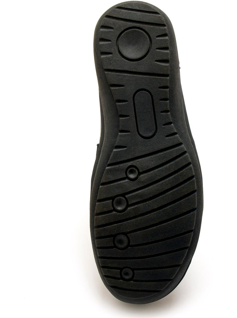 Derbies cuir semelle amovible - PEDICONFORT Noir Noir - Kiabi