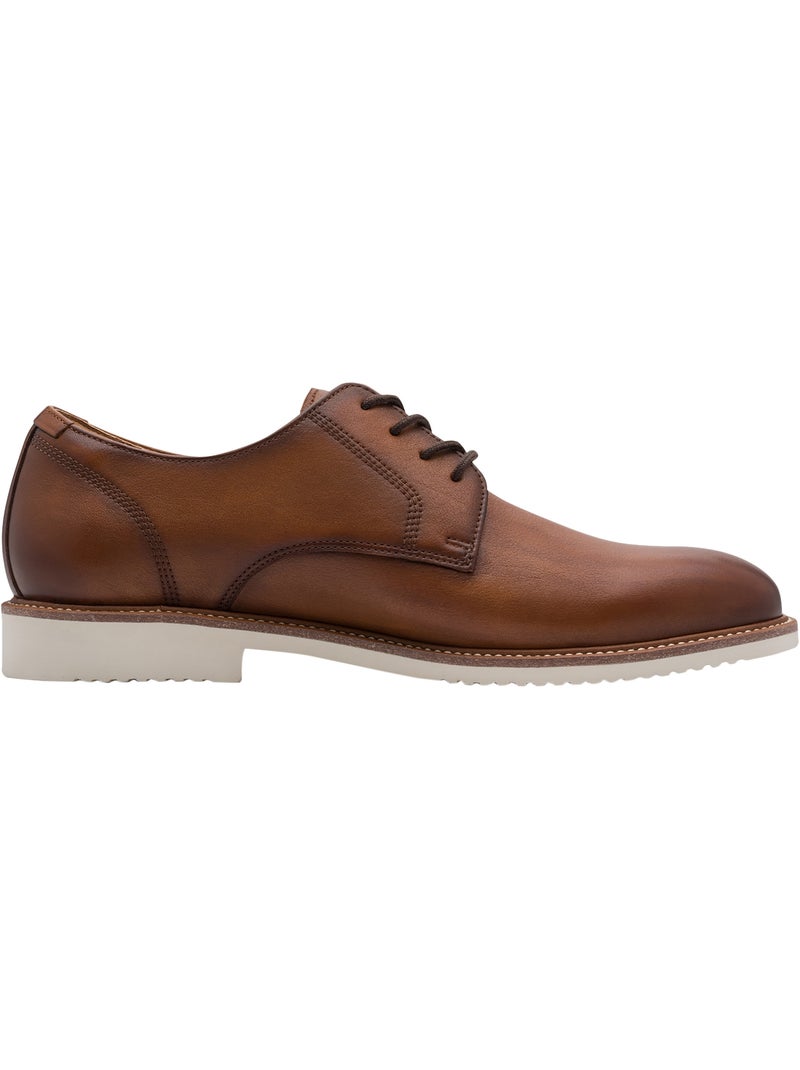 Derbies Cuir Tamaris Marron - Kiabi