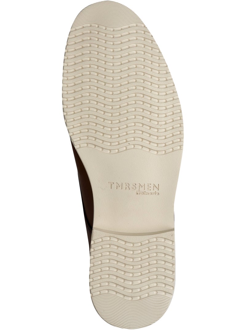 Derbies Cuir Tamaris Marron - Kiabi