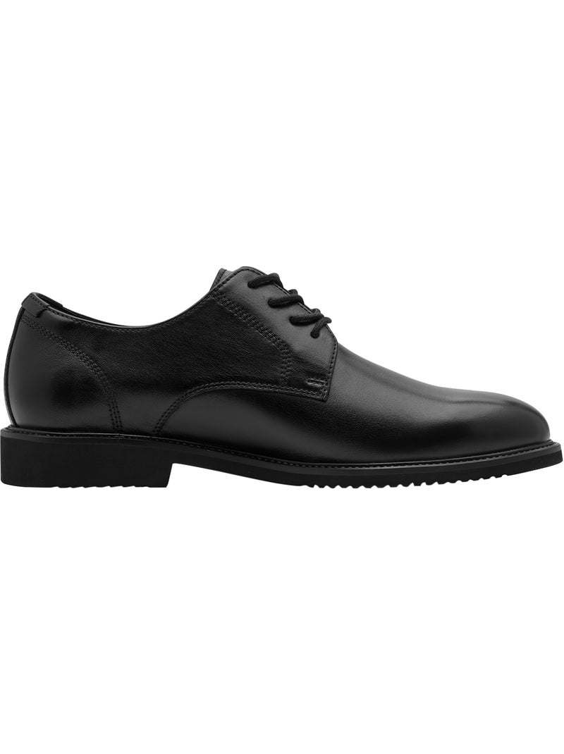 Derbies Cuir Tamaris Noir - Kiabi